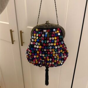Multicolor Jewelled Women's Bag